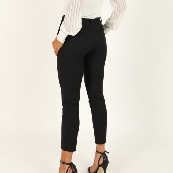 SHOWPO overtime pants in black. Size 2 (XSmall). - Picture 6 of 11
